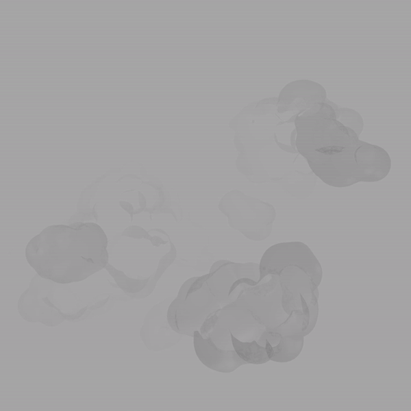 GIF - Image of grey spinning clouds in thick grey fog